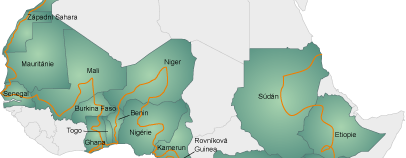 Mapa Afriky