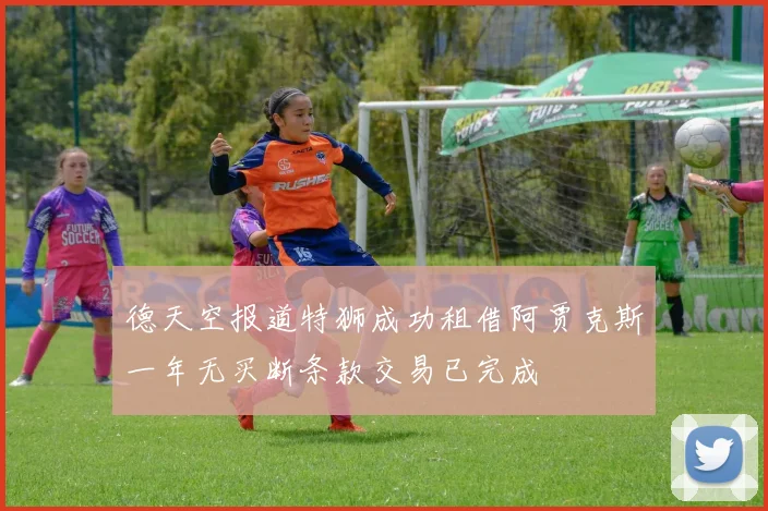 德天空报道特狮成功租借阿贾克斯一年无买断条款交易已完成